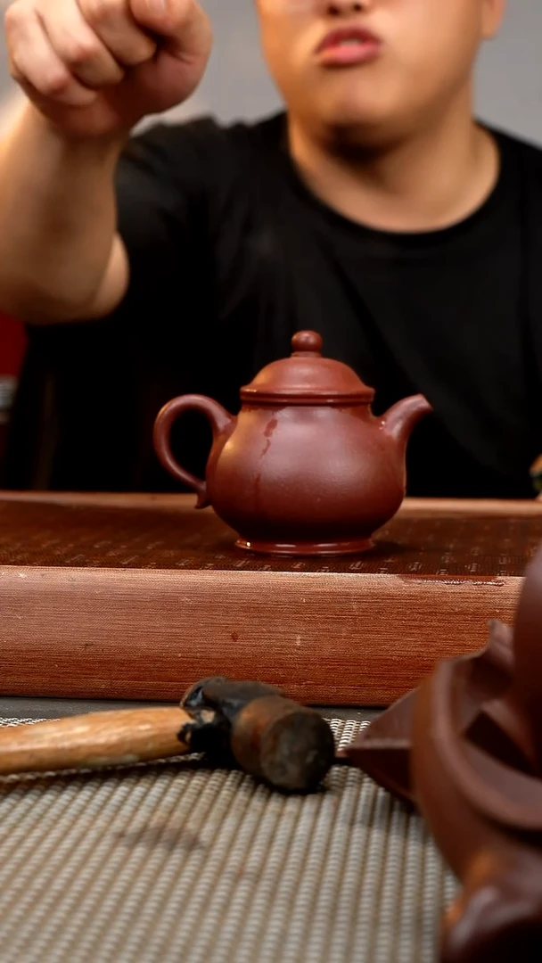 茶壶紫砂wqc全砂底槽青 高潘