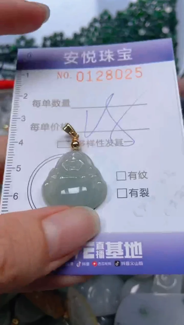 【闪购商品】翡翠颈饰未镶嵌闪购0128025