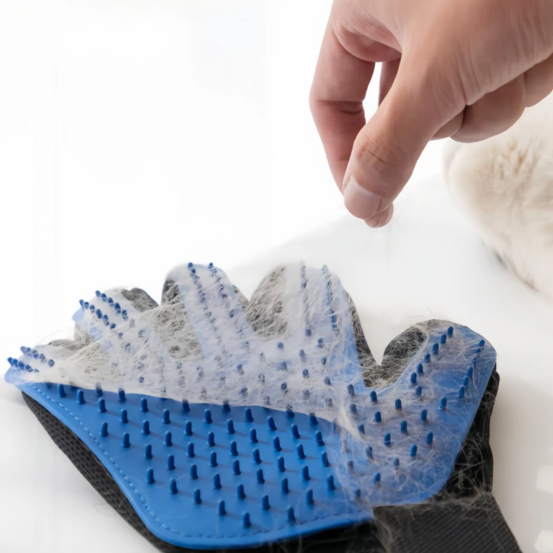 撸猫手套猫狗梳子狗狗去除浮毛洗澡手套猫咪梳毛好物猫咪用品大全