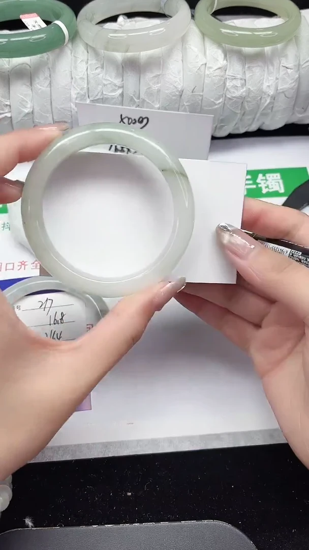 未镶嵌手镯石英质玉218-54/55