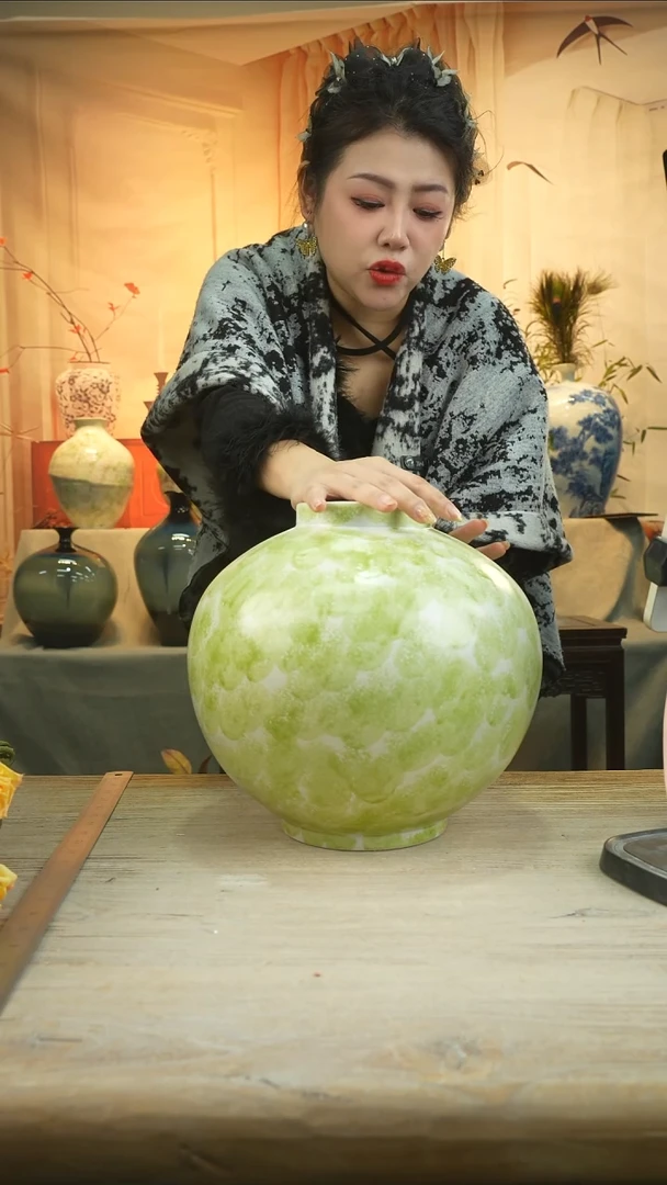 高28口11高温陶瓷花瓶花器