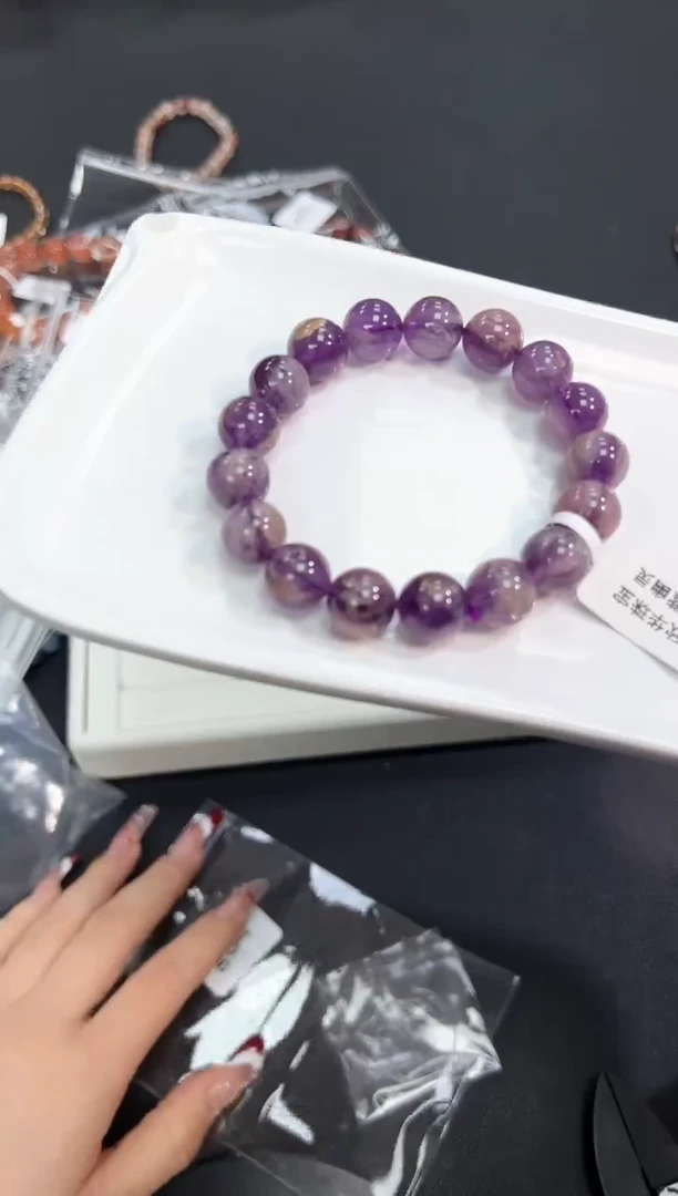 【闪购商品】水晶手串未镶嵌41g多样性发其一/1条默认微瑕