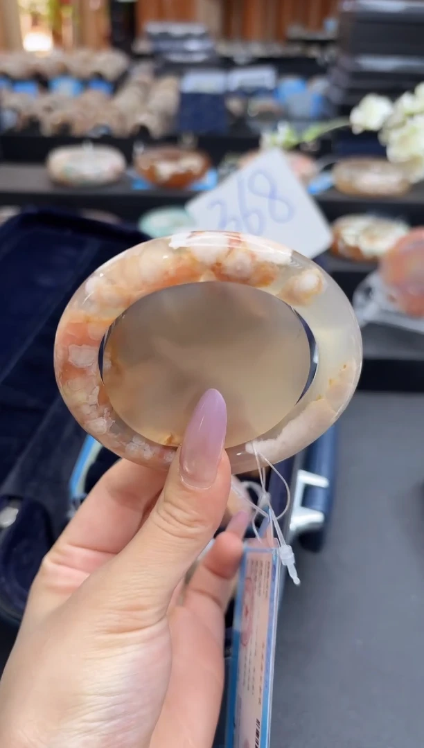 未镶嵌手镯石英质玉A36(56圈赠送镯心)