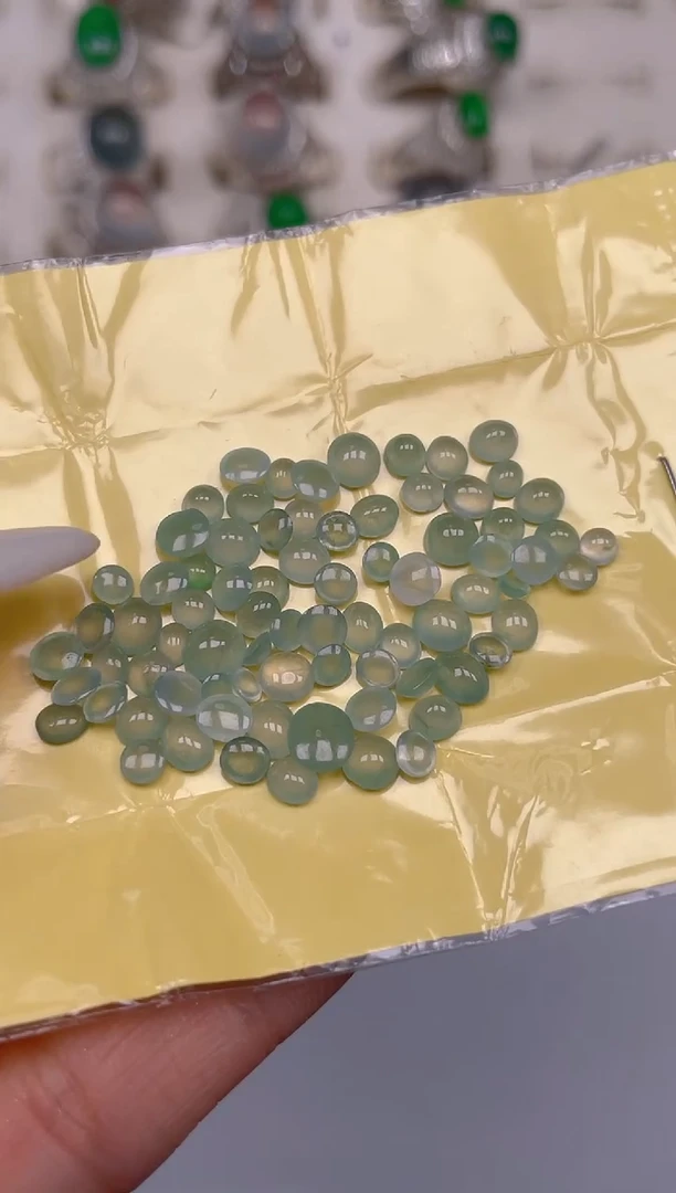 未镶嵌定制翡翠天然翡翠裸石蛋面52