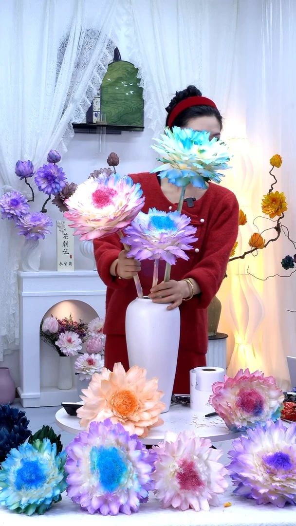 永生洋蓟春日青+浅彩虹【叶片有伤】+紫霞0919