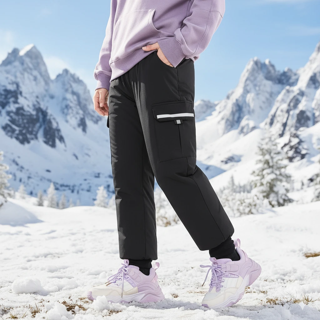 【极寒羽绒裤】雅鹿儿童羽绒裤冬季中大童保暖外穿加厚小童休闲宝宝