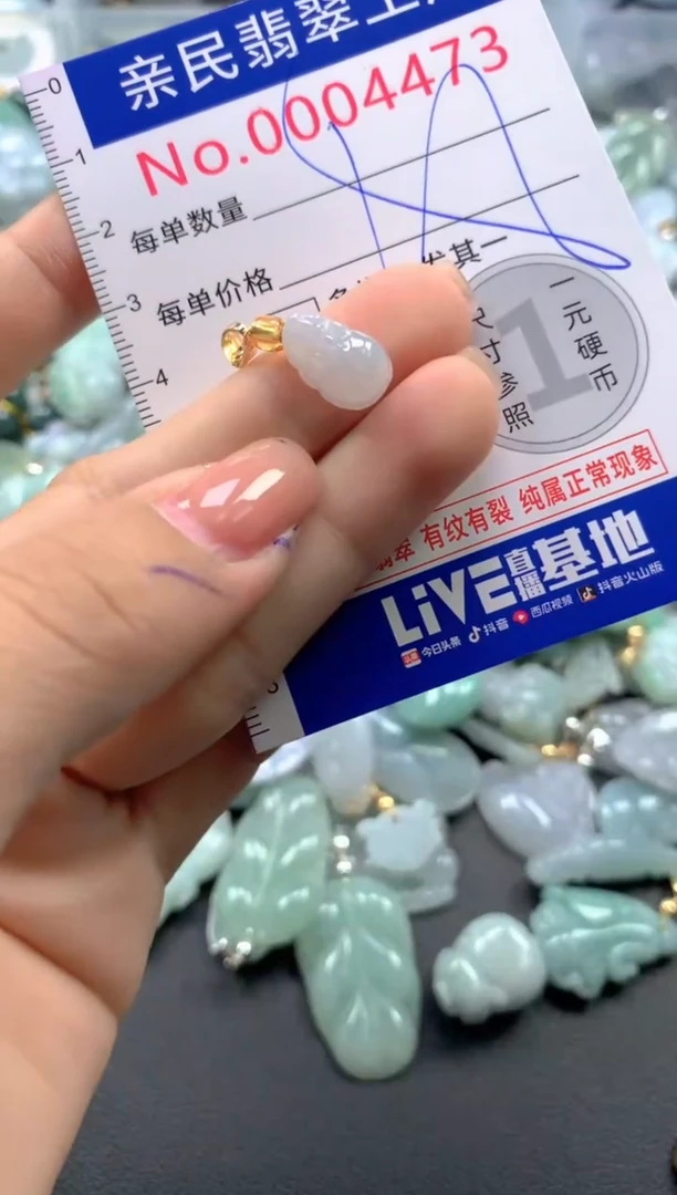 颈饰未镶嵌翡翠4473