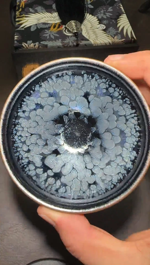 茶盏257号李秀琴牡丹