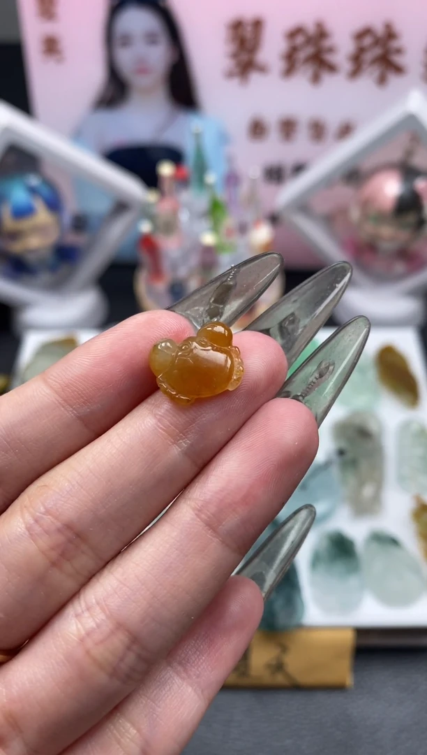 定制翡翠未镶嵌毛货翡翠~