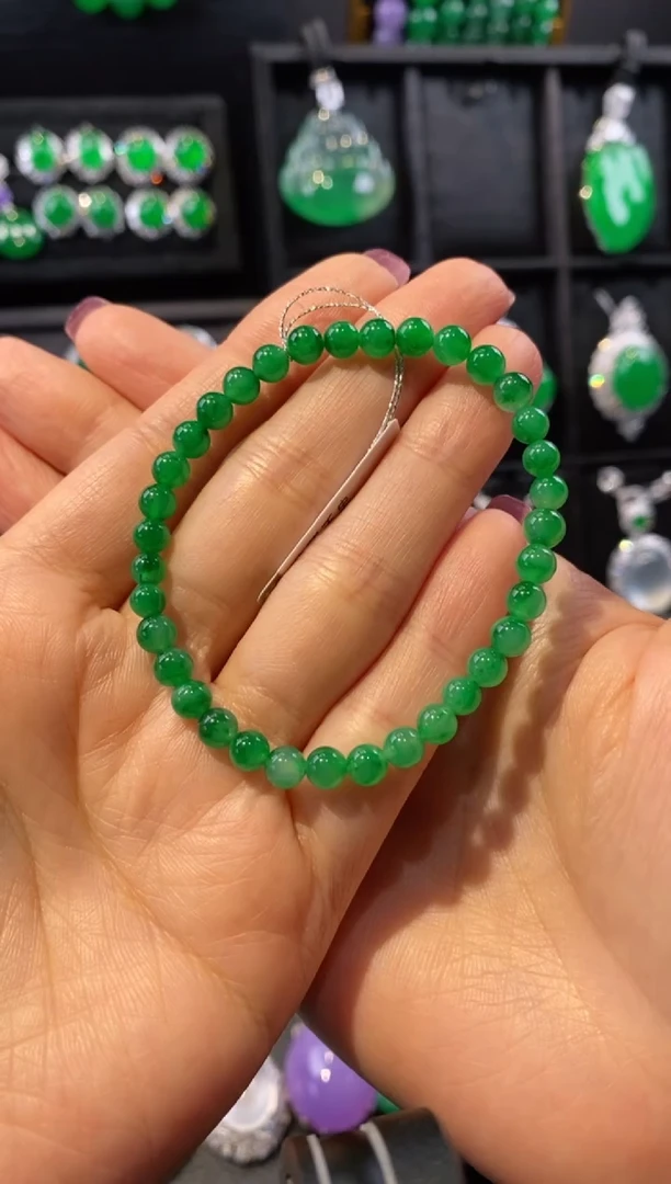 未镶嵌手串翡翠手串5261304