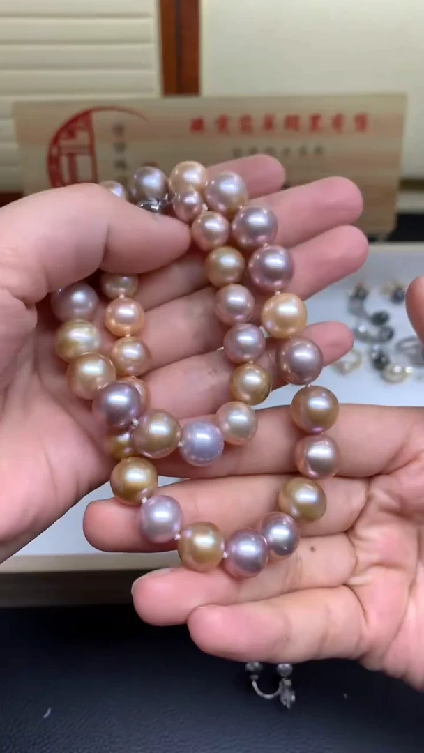 【闪购商品】定制淡水珍珠项圈未镶嵌//////////