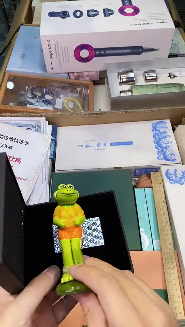 【闪购商品】瓷片都是我的大宝贝儿瓷器.银色浮雕