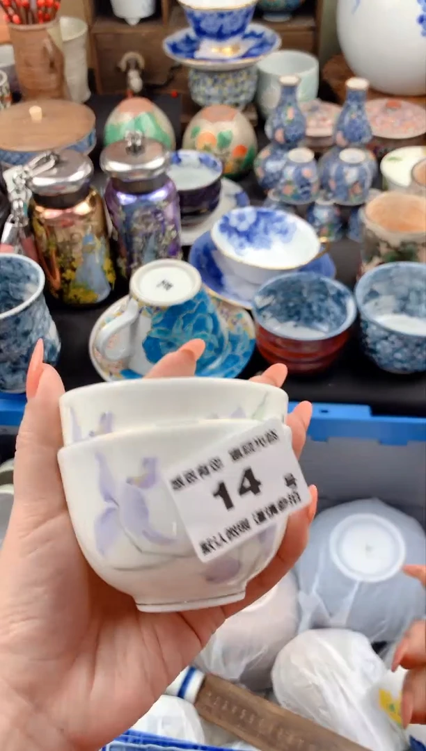 【闪购商品】瓷片14号九姑娘工艺品瓷器