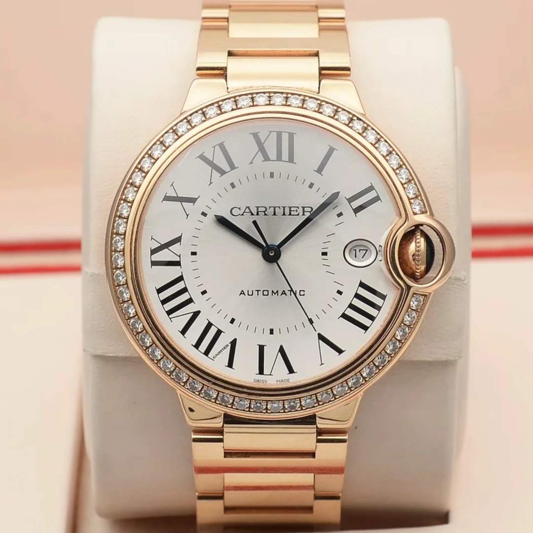 99新 Cartier/卡地亚 蓝气球 WJBB0057 40 全金链 原钻 机械 拆单