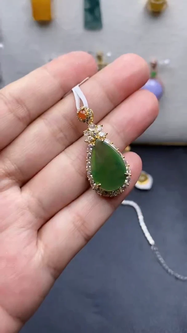 未镶嵌戒指翡翠2