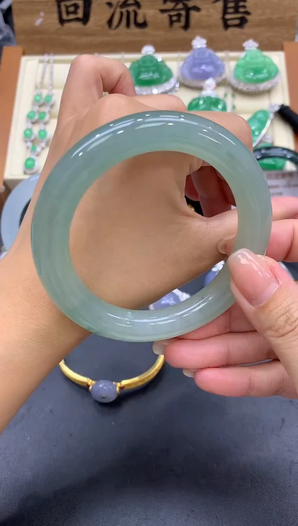 【闪购商品】翡翠手镯未镶嵌590-中国好珍宝