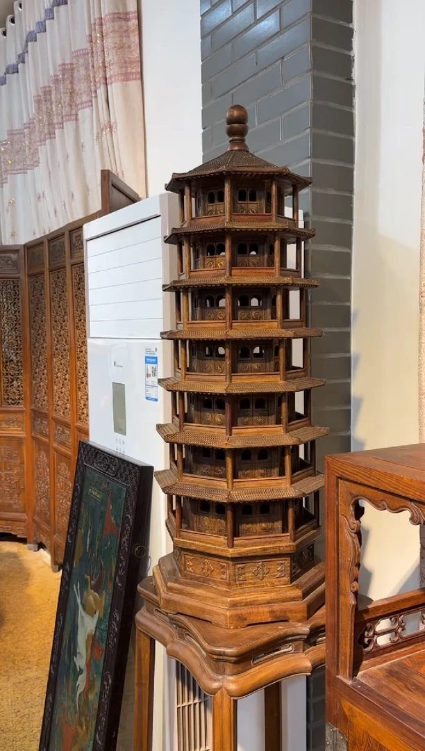 木文昌塔   摆件 工艺品