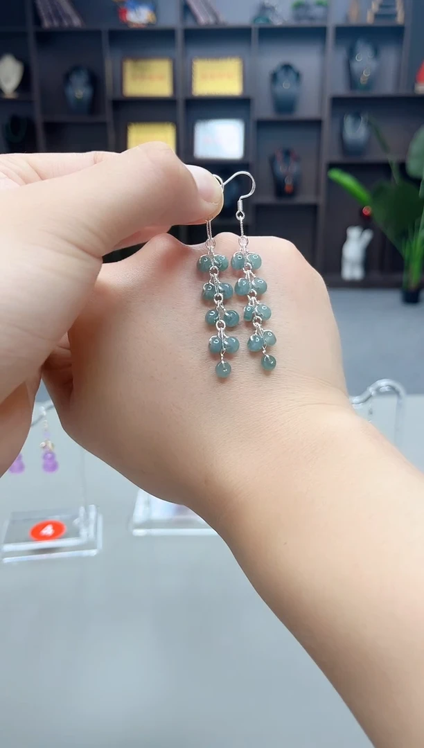 未镶嵌翡翠耳饰911000