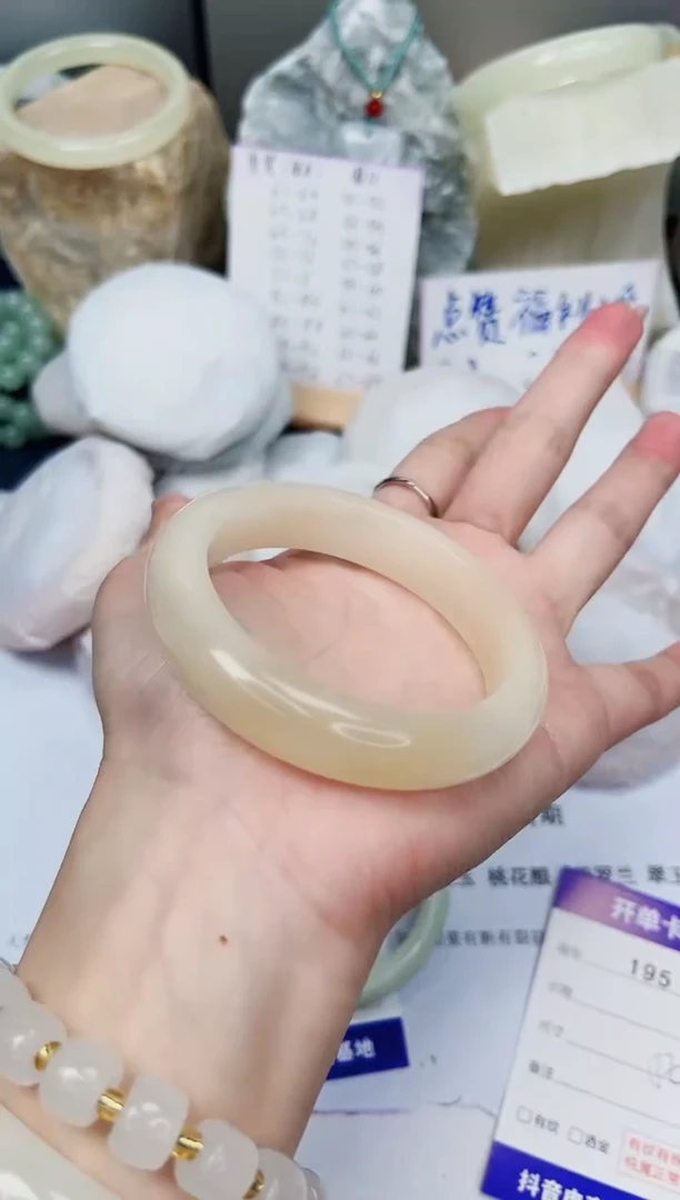 【闪购商品】石英质玉手镯合金195-财气镯-圈口56