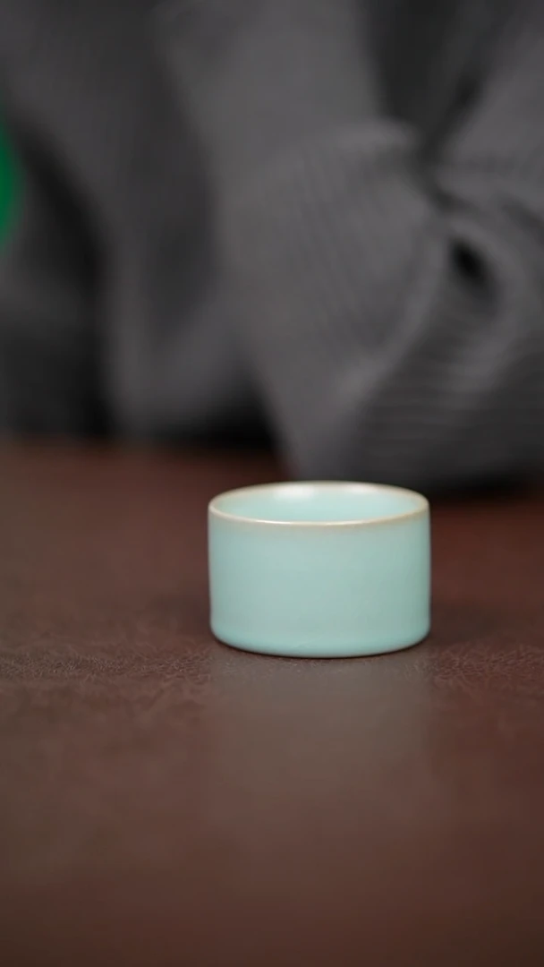 孤品仿古支钉直口杯