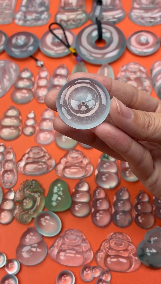 吊坠(不含链)未镶嵌翡翠39 平安扣 29.8 5.7