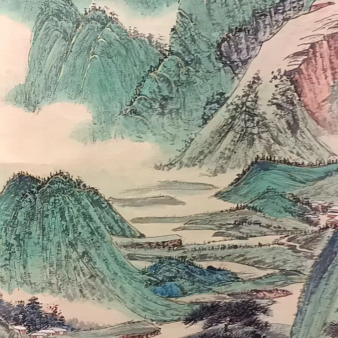 盛世佳作山水挂轴135x67