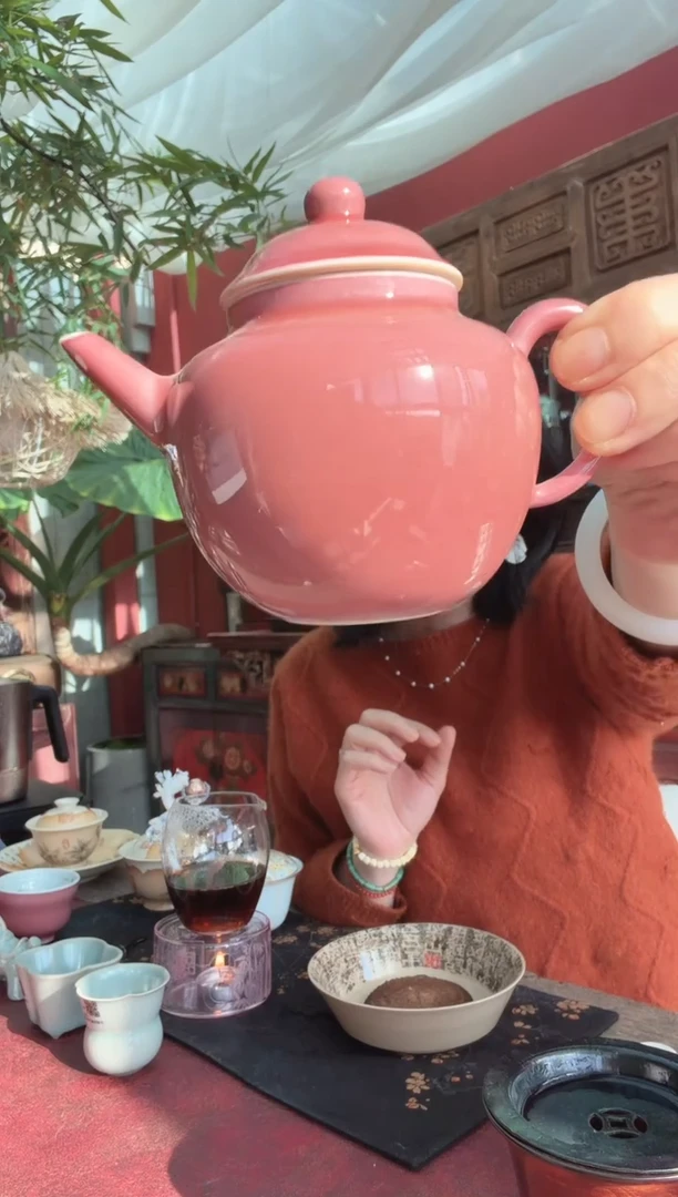 摆件陶板娘的茶茶具fy157