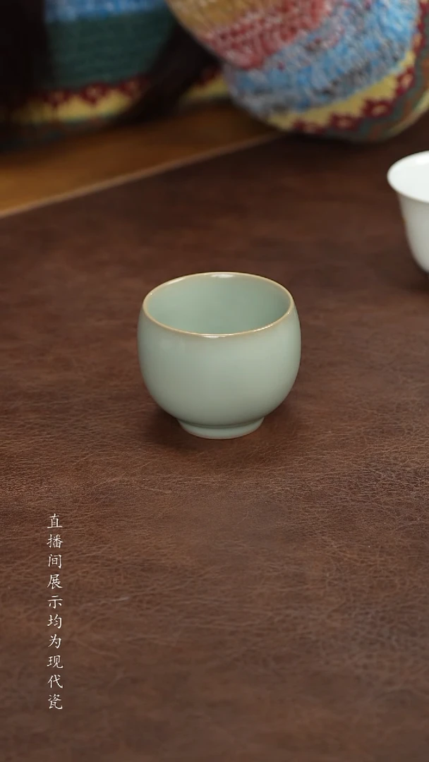 景德镇汝瓷杯杯杯