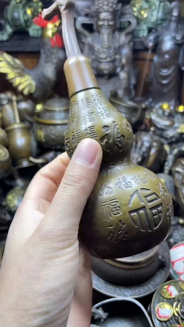 闪购链接，点击下单，有运费险，铜摆件
