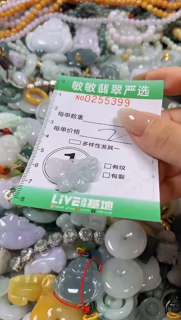 翡翠未镶嵌颈饰闪购0255399