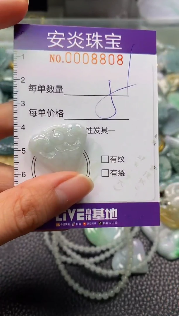 颈饰未镶嵌翡翠闪购0008808