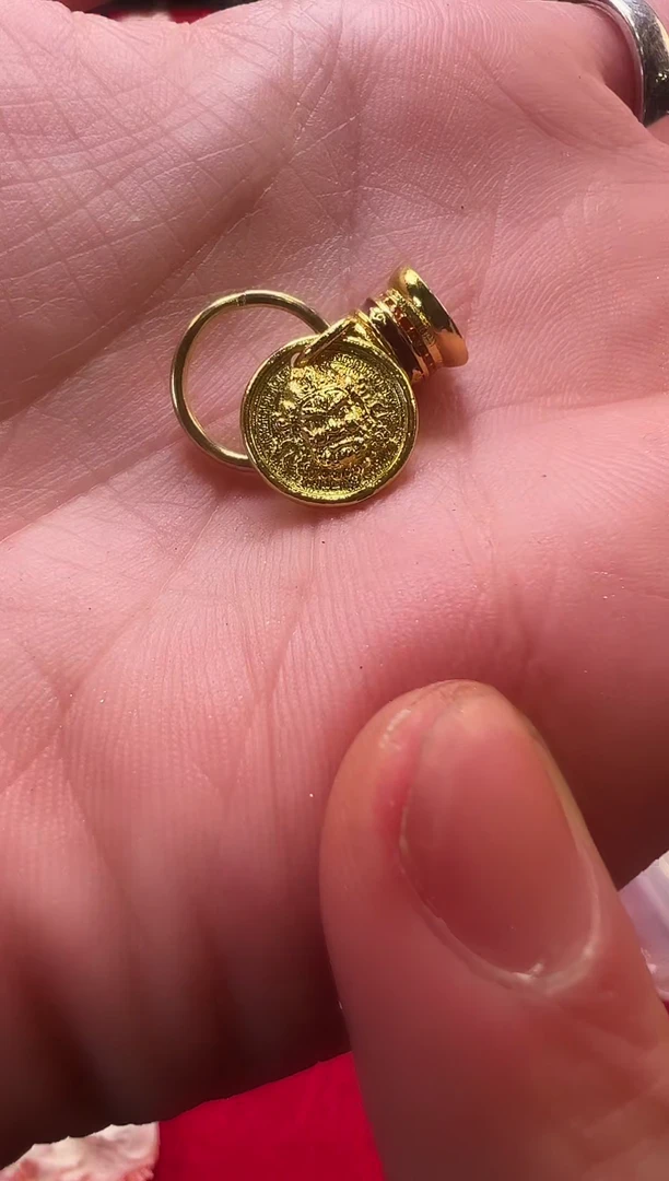 吊坠金刚菩提黄色侧挂