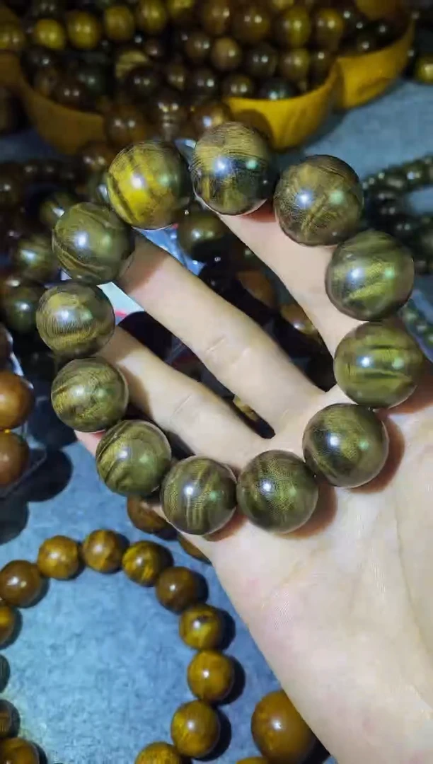 【闪购商品】金丝楠木雕【楠帝】小叶桢楠阴沉闪电水波2.0