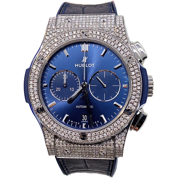 99新 Hublot/宇舶表 老佛爷/宇舶541后钻/自动机械/单表/45mm
