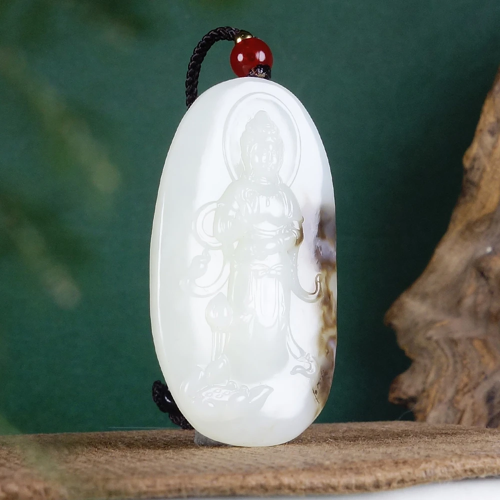 JF1188玉石珠宝精选和田玉吊坠