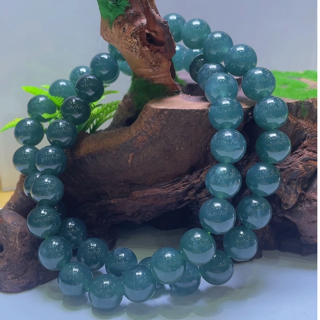 翡翠A货珠链GS-70089-MH