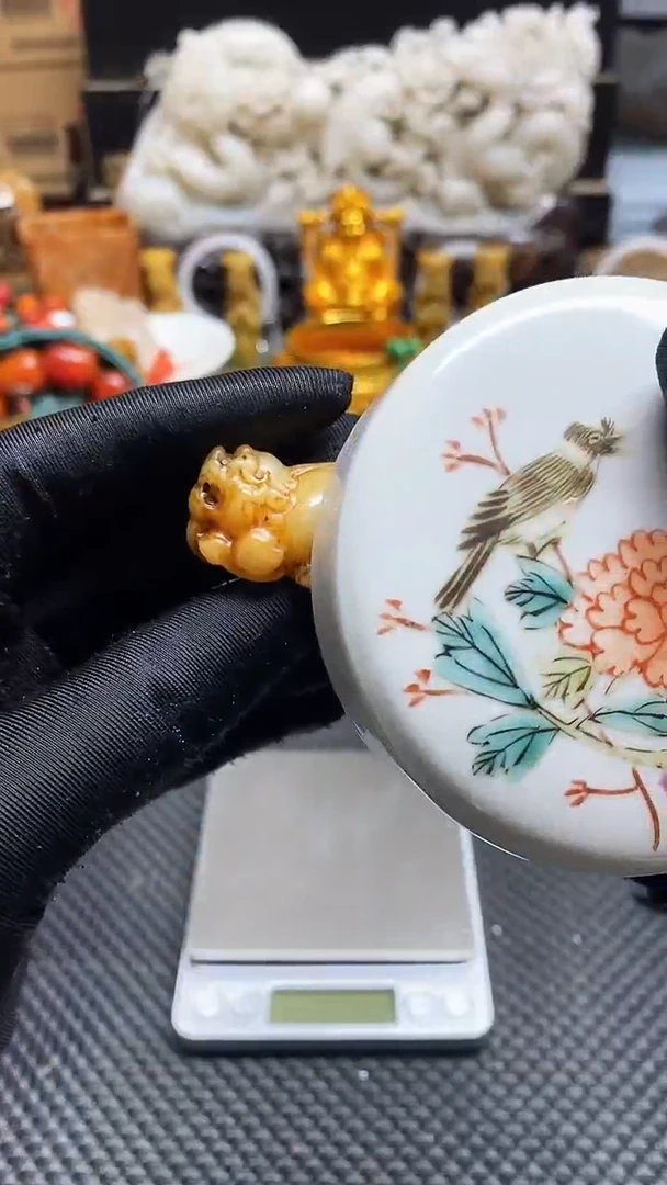 【闪购商品】瓷片瓷片瓷器 摆件1个