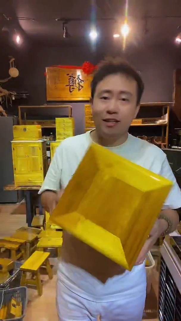 木金丝楠木制品茶箱