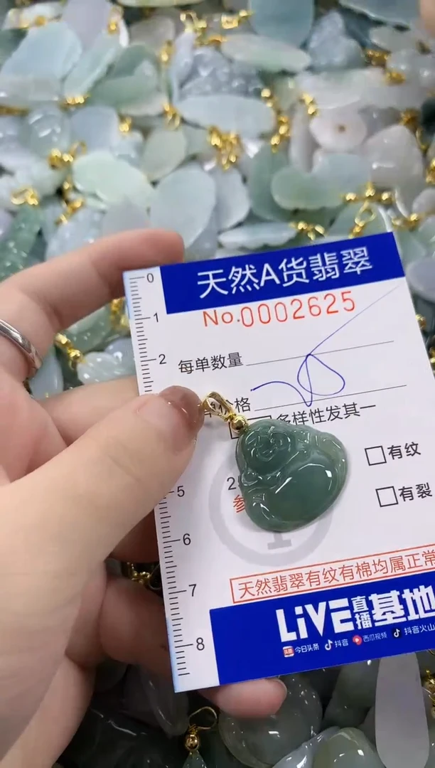 颈饰未镶嵌翡翠天然A货翡翠