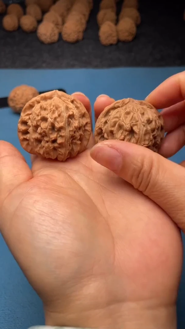 桃核把件w159 白狮子42尺