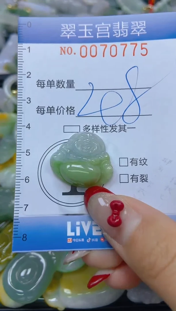 【闪购商品】翡翠颈饰未镶嵌闪购0070775