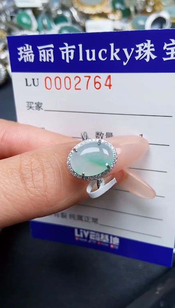 【闪购商品】翡翠颈饰银S925镶嵌2764