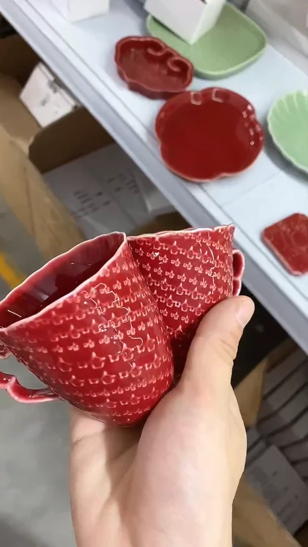 瓷片陶瓷茶器孤品B0两个