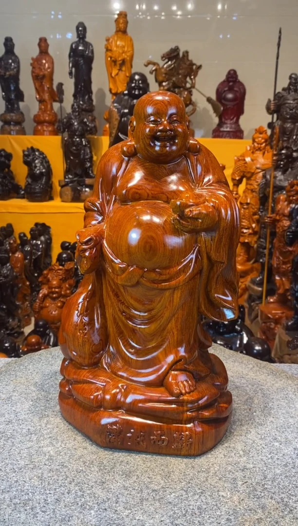 花梨木类木雕款大**痕满载而归