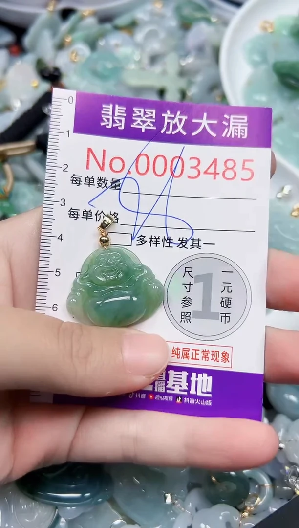颈饰未镶嵌翡翠3485