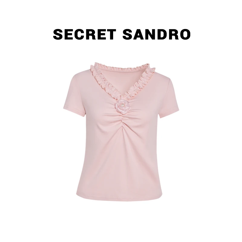 【薄荷】Secret Sandro 楚楚  T恤 T55299134C