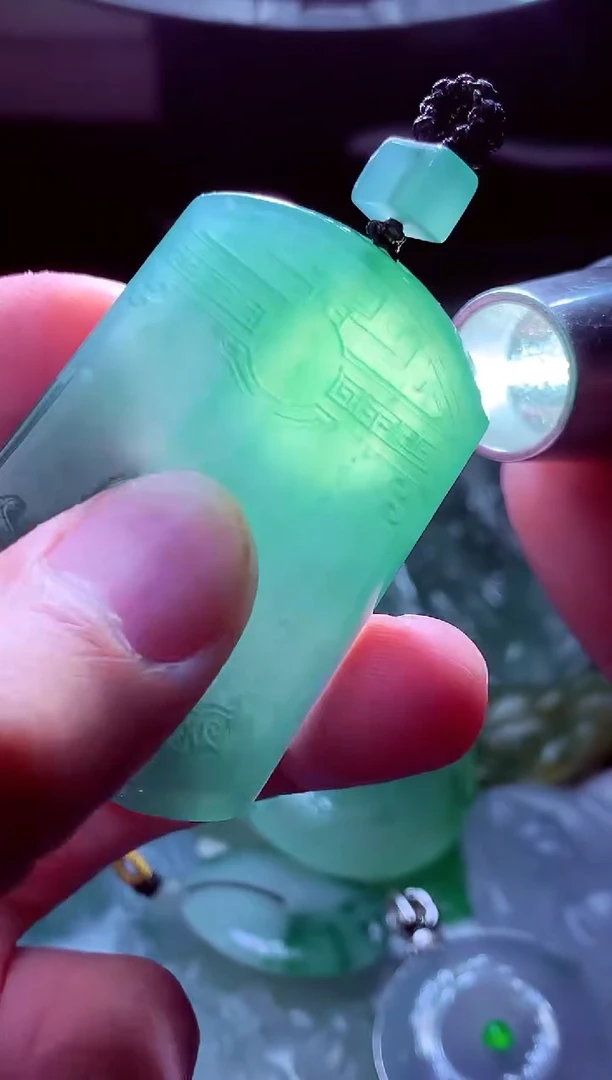 未镶嵌定制翡翠沈*#翡翠毛货定制