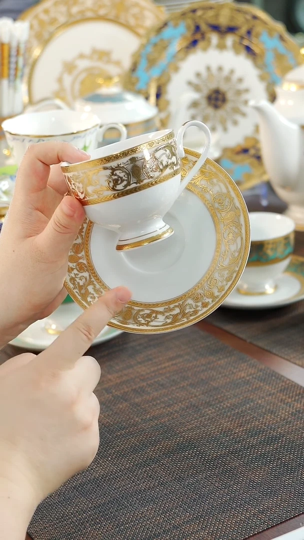 瓷片咖啡杯碟  福利价