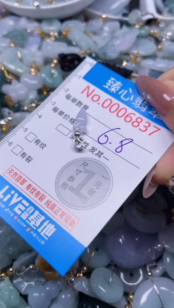 颈饰未镶嵌翡翠6837
