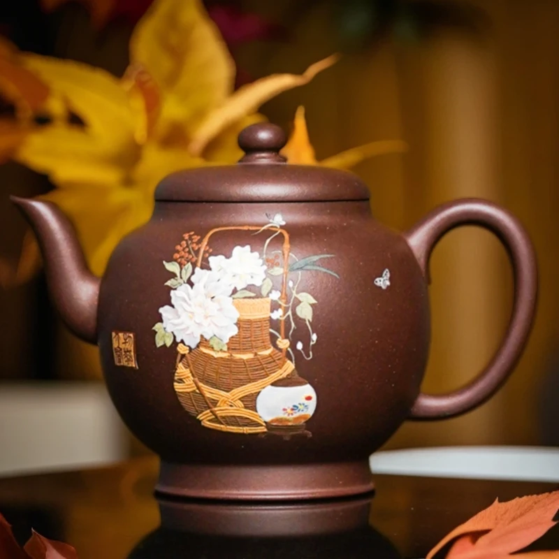 ZH-0033【雅叙】青年大拍陶手 朱浩 手工制 紫泥 家用茶具